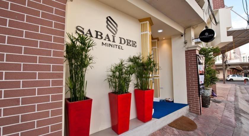 Sabai Dee Minitel Hotel Bangkok Bagian luar foto
