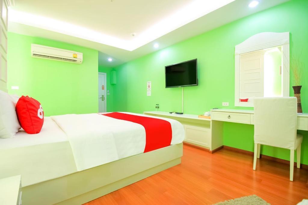 Sabai Dee Minitel Hotel Bangkok Bagian luar foto