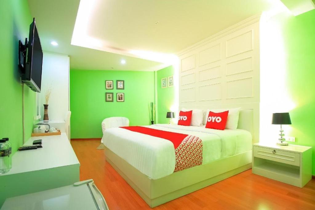 Sabai Dee Minitel Hotel Bangkok Bagian luar foto